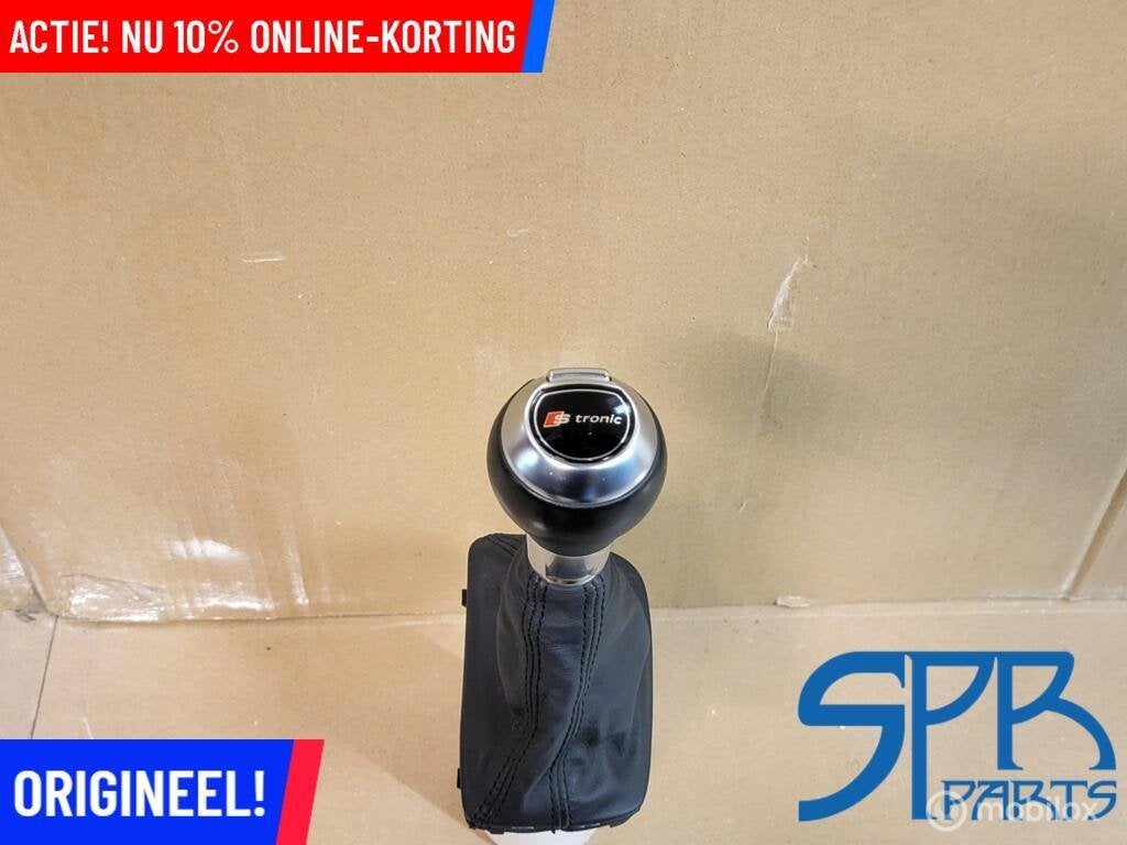 AUDI A1 8X S-TRONIC LEDEREN POOKKNOP AUTOMAAT HOES DSG POOK, Gebruikt, AUDI, Audi, Ophalen of Verzenden