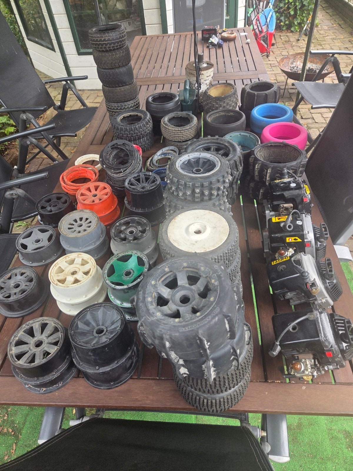 Grote partij HPI Baja/Rovan 5B/5T onderdelen, Hobby en Vrije tijd, Modelbouw | Radiografisch | Auto's, Ophalen, Overige schalen