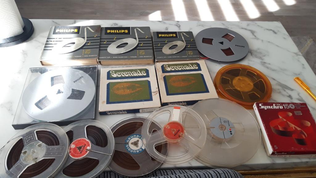 Vintage Philips en Serenade Spoelenbanden en Toebehoren, Ophalen of Verzenden, Accessoire
