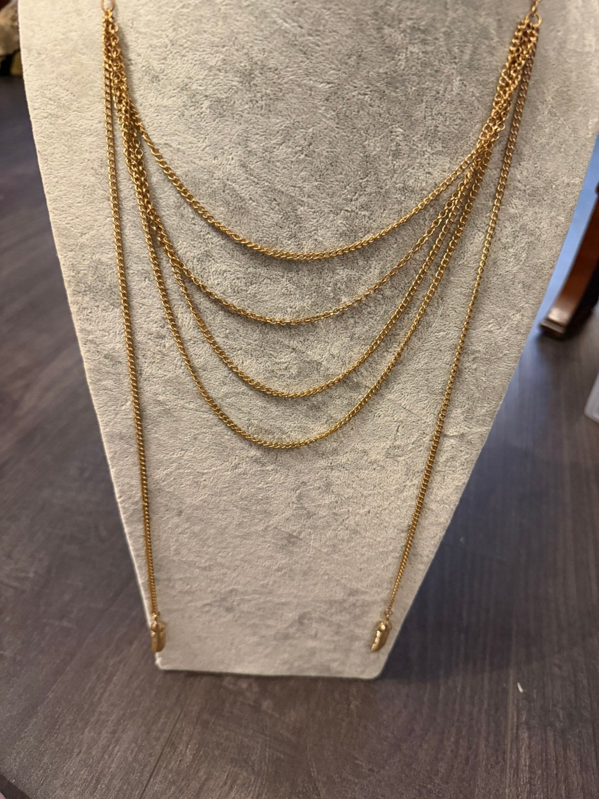 Partij 6 stuks luxe lsnge kettingen 9/4, Sieraden, Tassen en Uiterlijk, Verzenden, Nieuw, Overige kleuren, Overige materialen