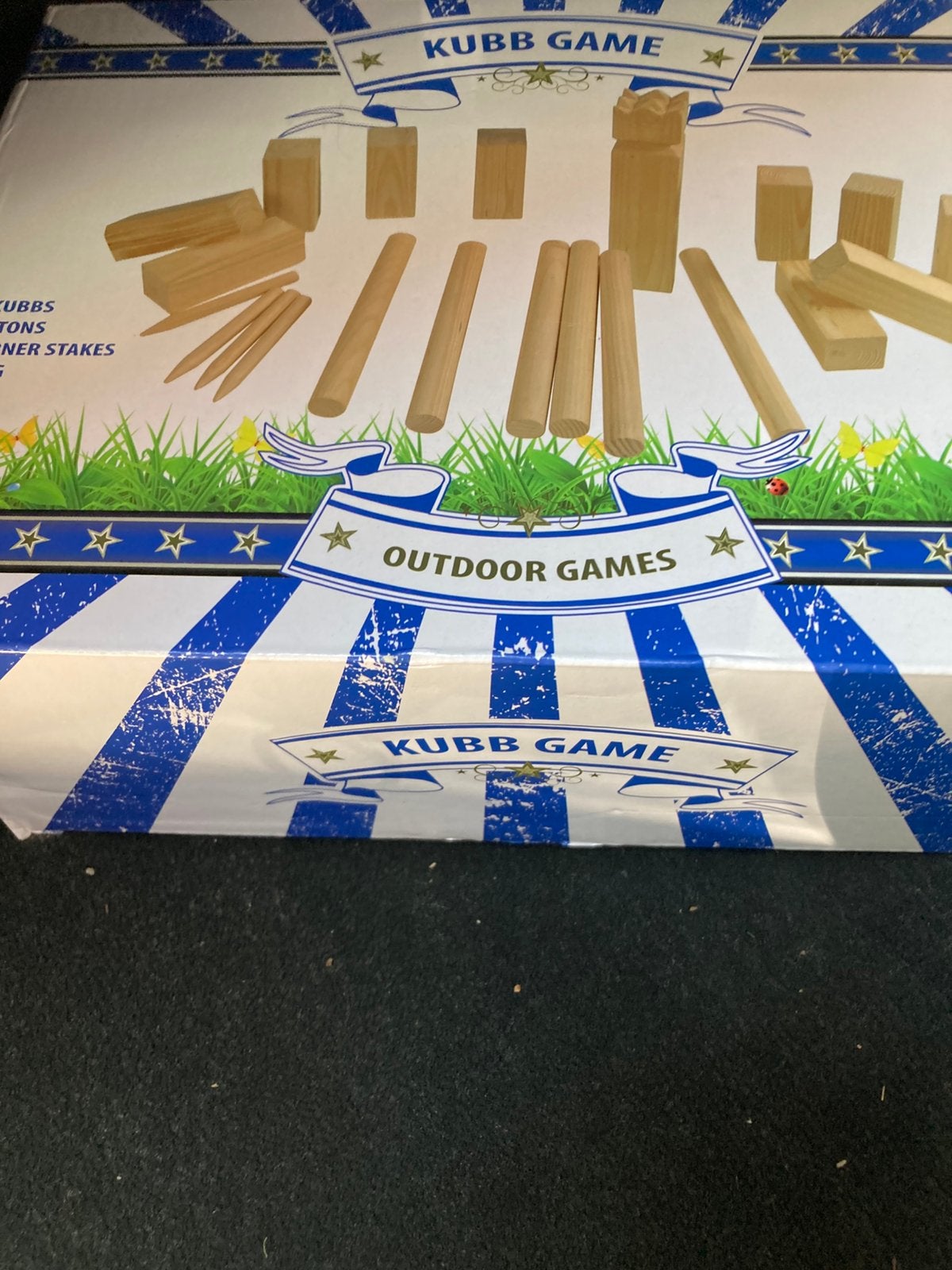 Nieuw kubb spel, kubb game, Ophalen of Verzenden, Nieuw