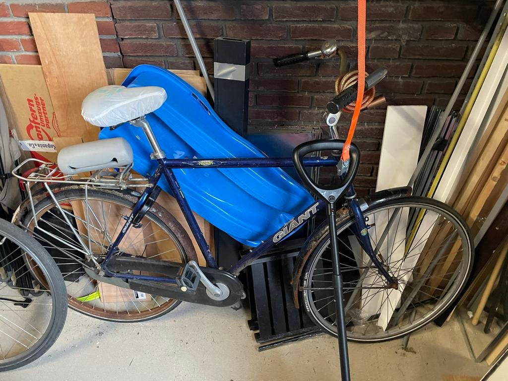 Giant stadsfiets heren - Gebruikt, Ophalen, Gebruikt, Velgrem, Versnellingen