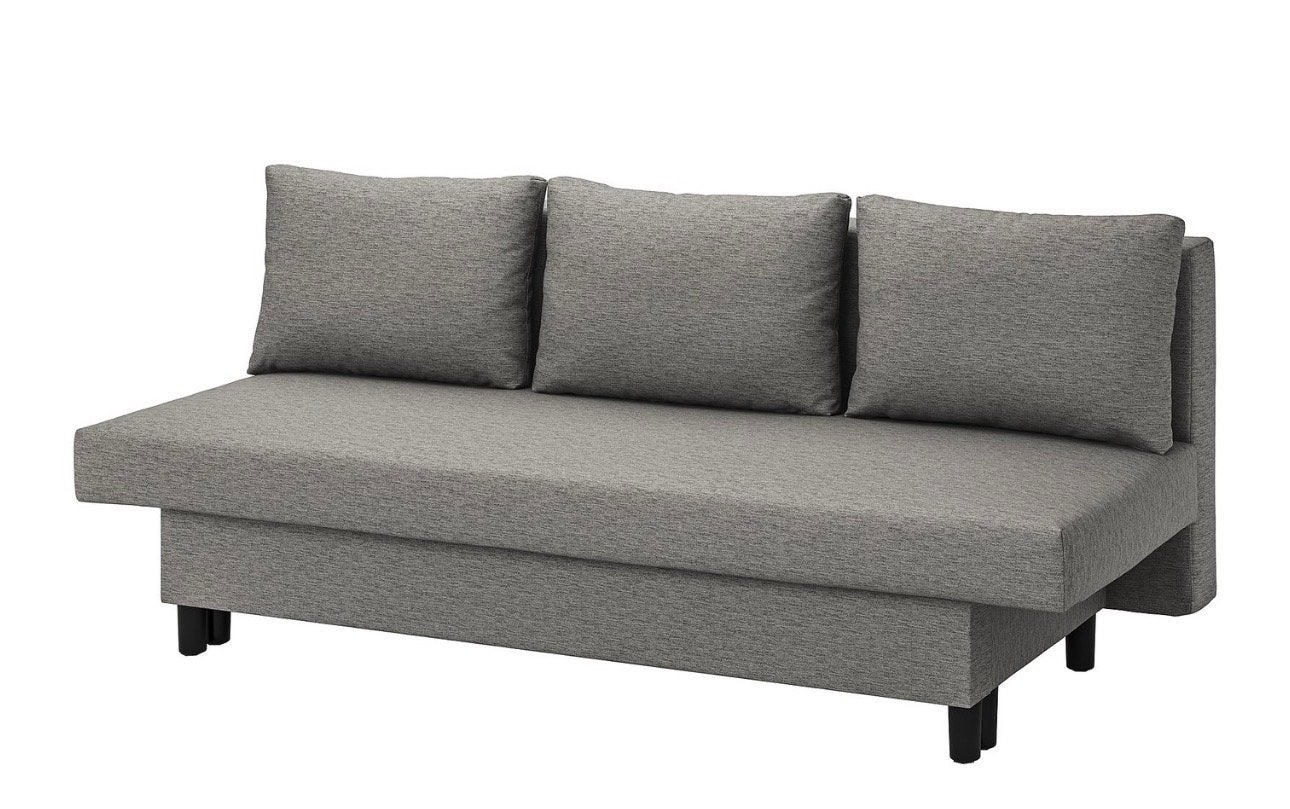 IKEA älvdalen slaapbank - Grijs, zo goed als nieuw, Ophalen, Tweepersoons, Zo goed als nieuw, Overige maten
