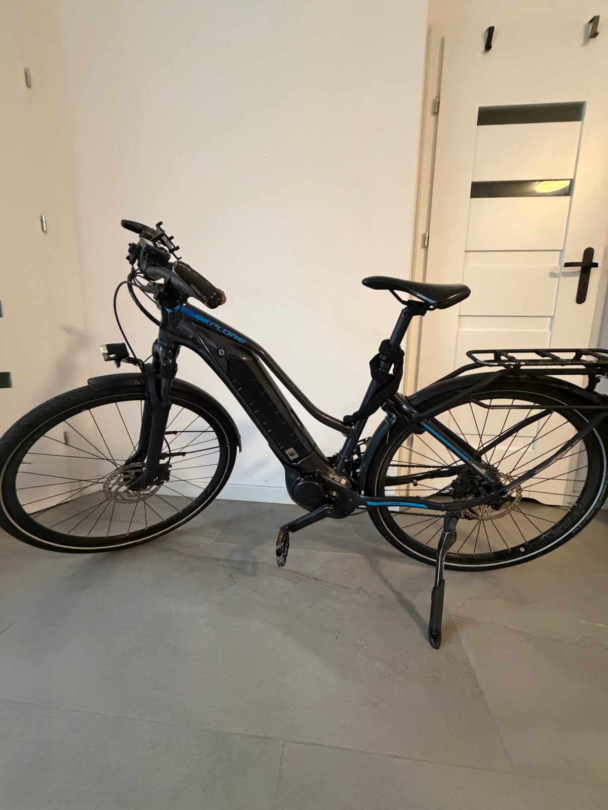 Giant Explore E+ elektrische fiets met 500 Wh accu, Ophalen, Gebruikt, 30 tot 50 km per accu, Giant