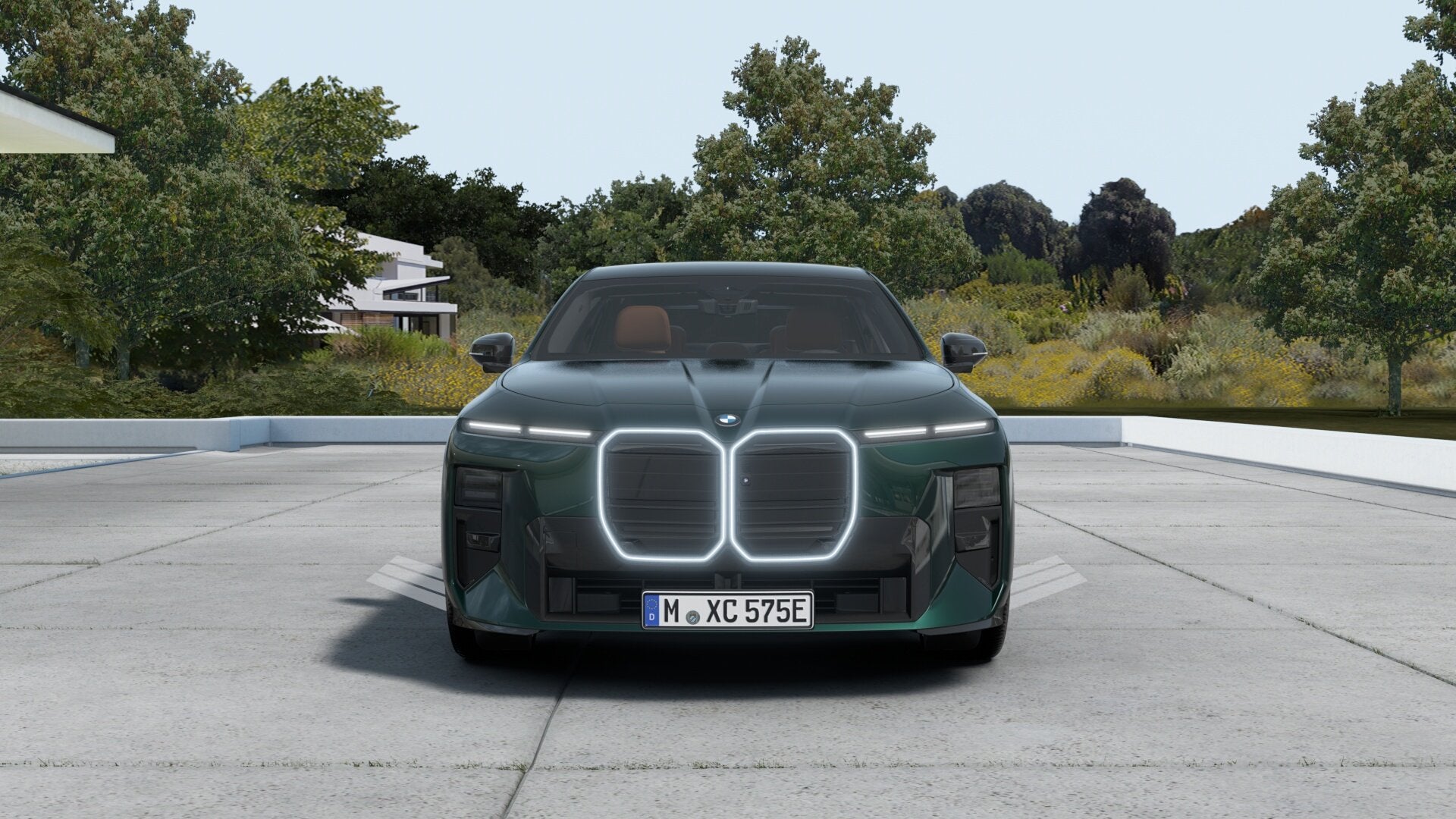 BMW i7 xDrive50 M Sport / Panoramadak Sky Lounge / Trekhaak, Auto's, Automaat, Dealer onderhouden, 2670 kg, Sedan