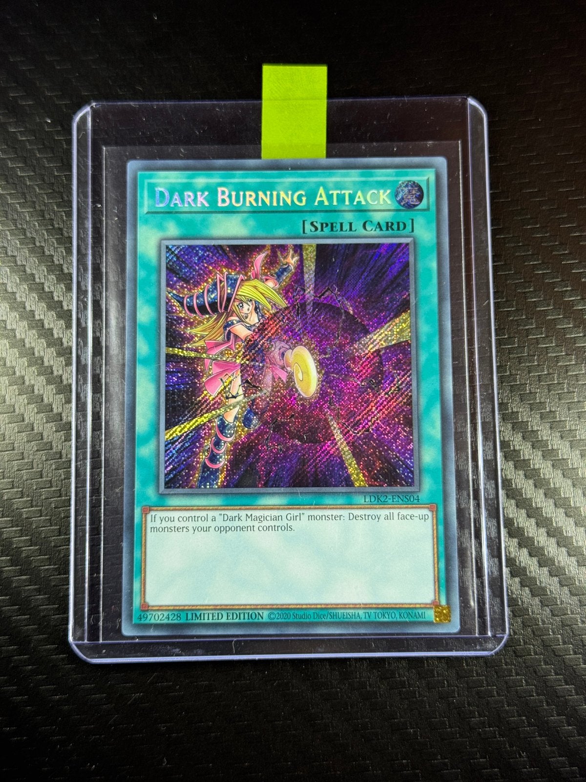Dark Burning Attack | Secret Rare | Holo | LDK2-ENS04 | 2016, Hobby en Vrije tijd, Verzamelkaartspellen | Yu-gi-Oh!, Ophalen of Verzenden