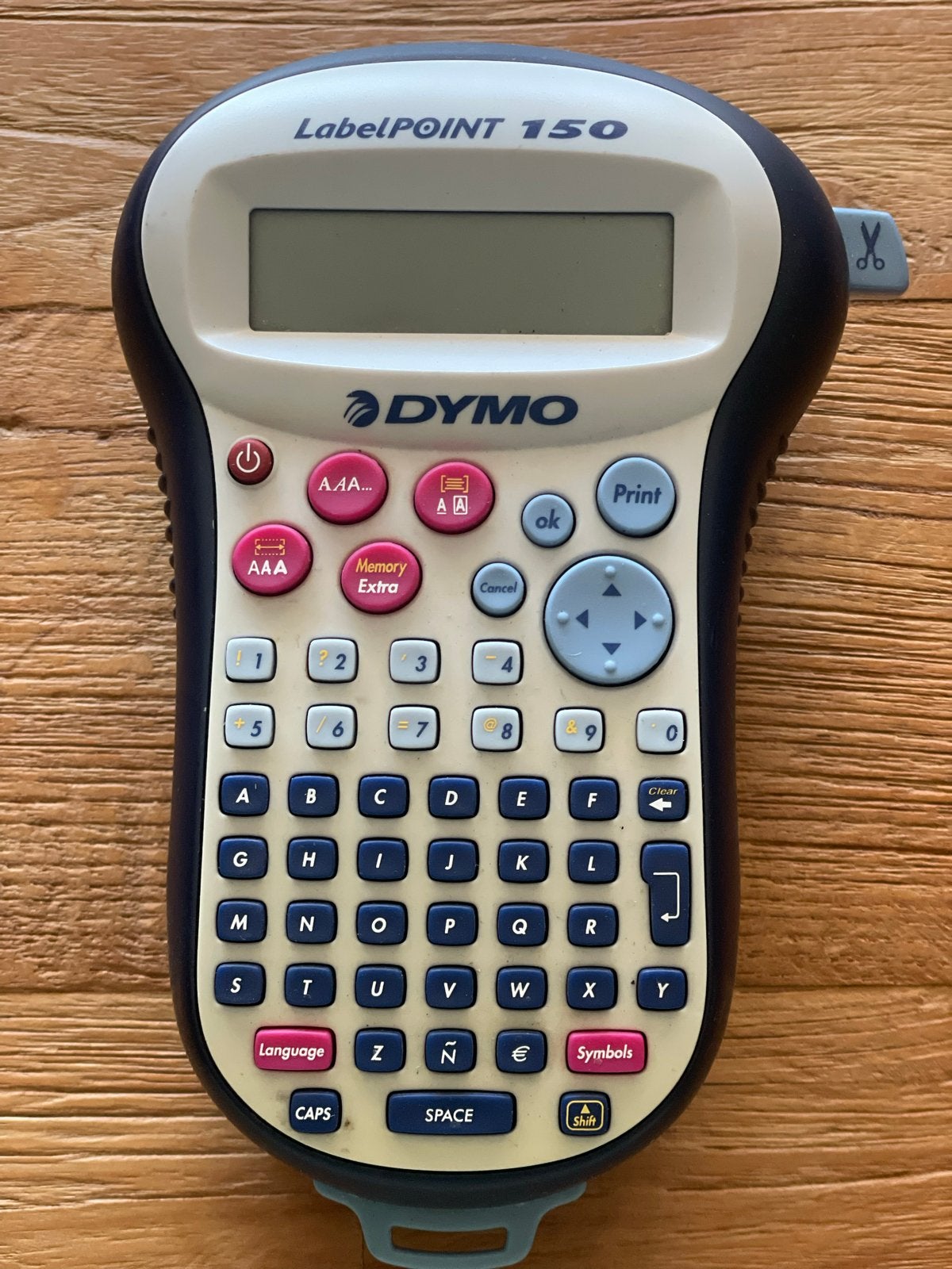 Dymo LabelPOINT 150 Labelmaker - Zo goed als nieuw, Verzenden, Zo goed als nieuw, Qwerty, Tape-label