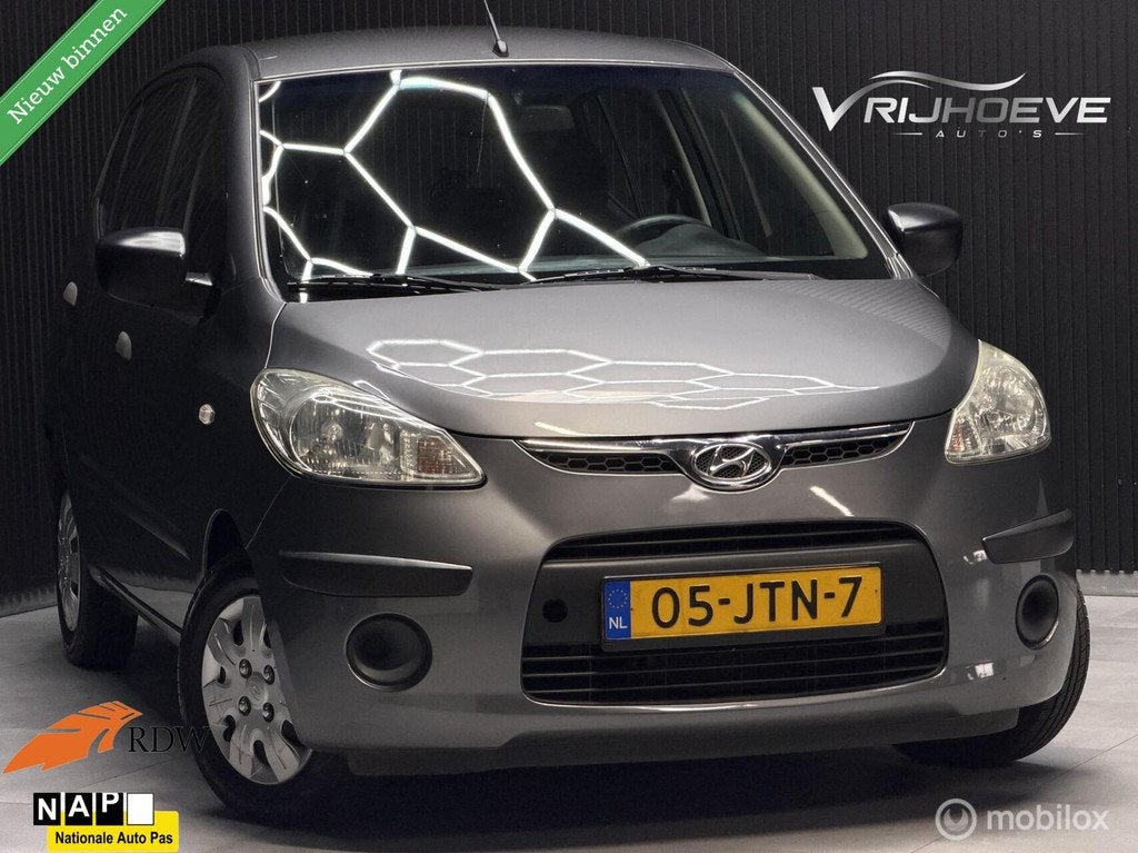 Hyundai i10 1.1 Active Cool|APK|NAP|ELEKRAMEN|STUURBEKR, Voorwielaandrijving, Gebruikt, 31 €/maand, 4 cilinders
