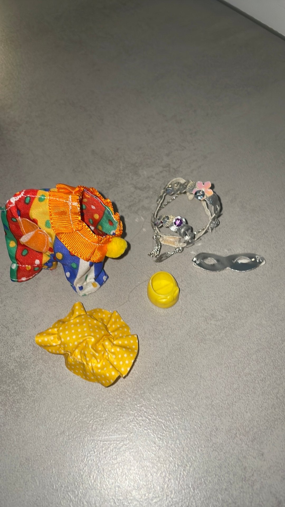 My little pony accessoires clown circus vintage, Ophalen of Verzenden, Zo goed als nieuw