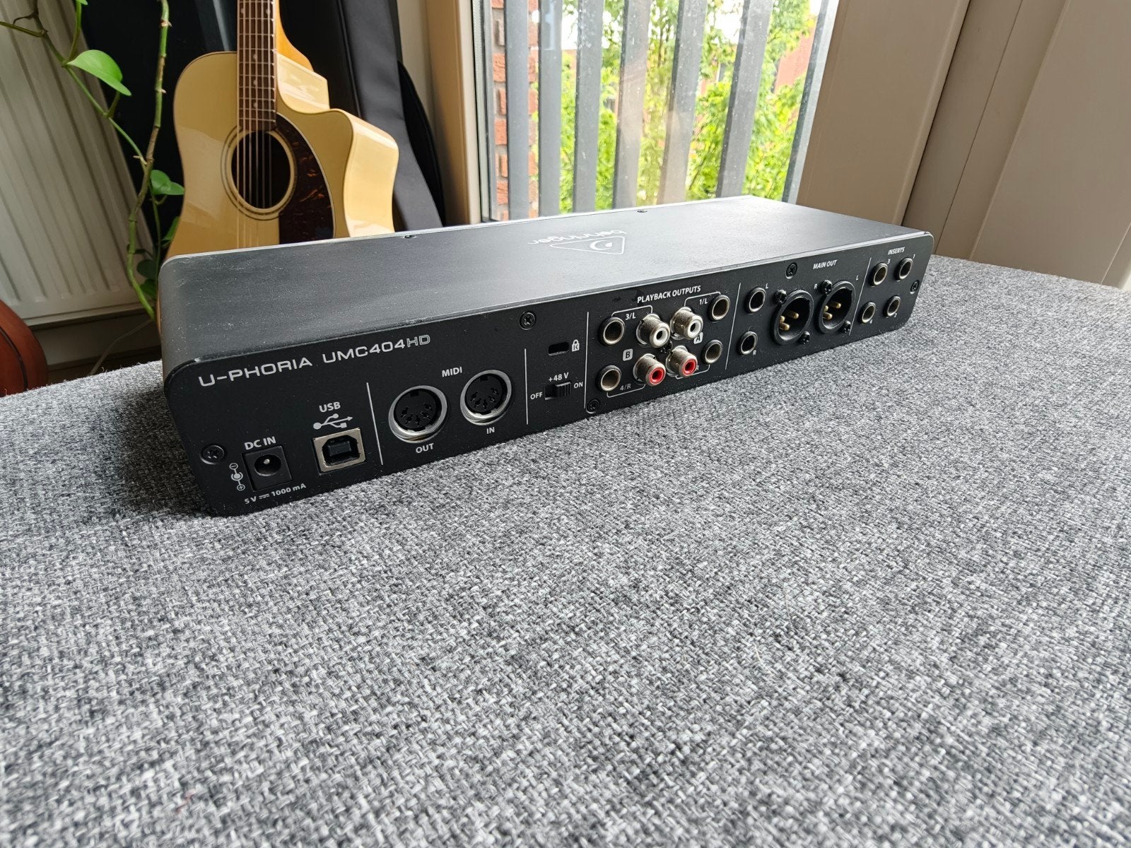Behringer UMC404HD Audio Interface, Muziek en Instrumenten, Ophalen of Verzenden, Zo goed als nieuw, Minder dan 5 kanalen, Microfooningang