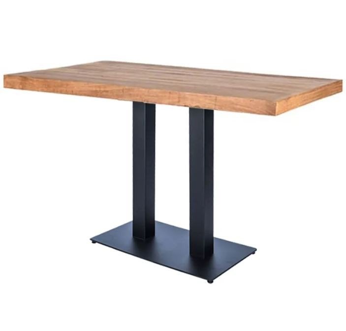 Restaurant tafel 121x 71 cm. (4X), Zakelijke goederen, Ophalen, Gebruikt, Meubilair