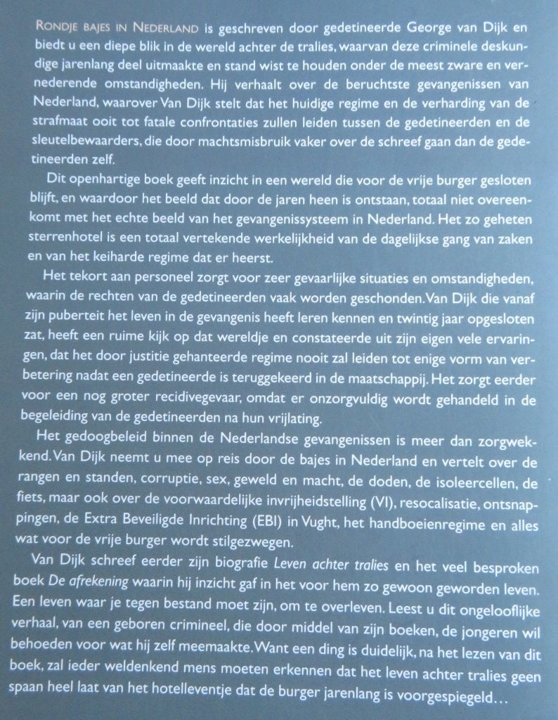 EEN RONDJE BAJES IN NEDERLAND * George van Dijk *, Verzenden, 20e eeuw of later, Zo goed als nieuw, George van Dijk