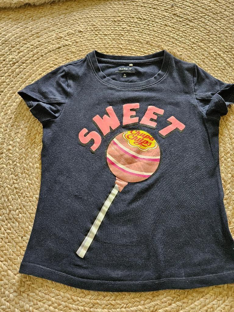 Chupa chup shirt van Name it, maat 116, Meisje, Ophalen of Verzenden, Zo goed als nieuw, Shirt of Longsleeve