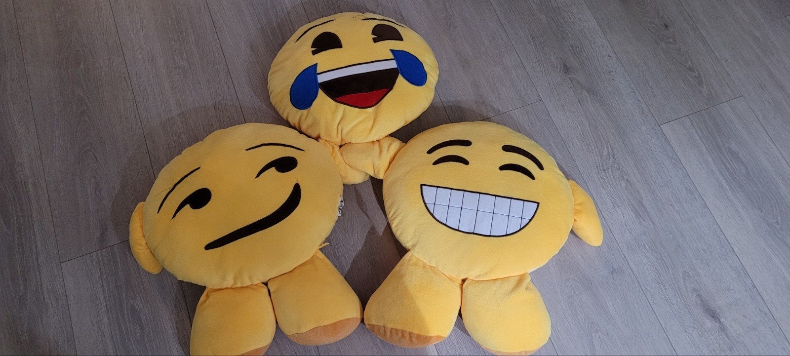 3 stuks Smiley knuffels/kussen, Ophalen of Verzenden, Overige typen