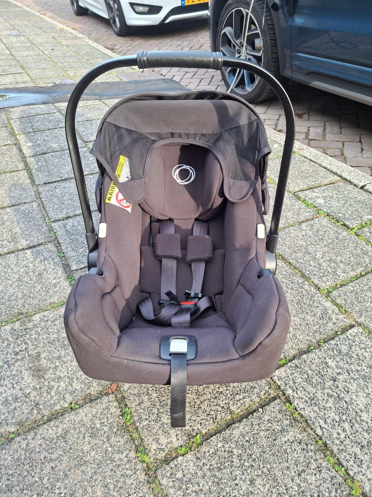 Bugaboo Turtle Air by Nuna autostoel met Isofix base, Kinderen en Baby's, Overige merken, Ophalen of Verzenden, Zo goed als nieuw