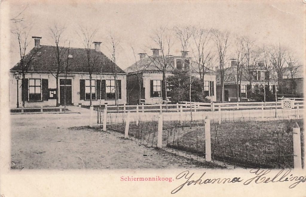 AZ968 Schiermonnikoog 1904, Verzenden, Voor 1920, Gelopen, Waddeneilanden