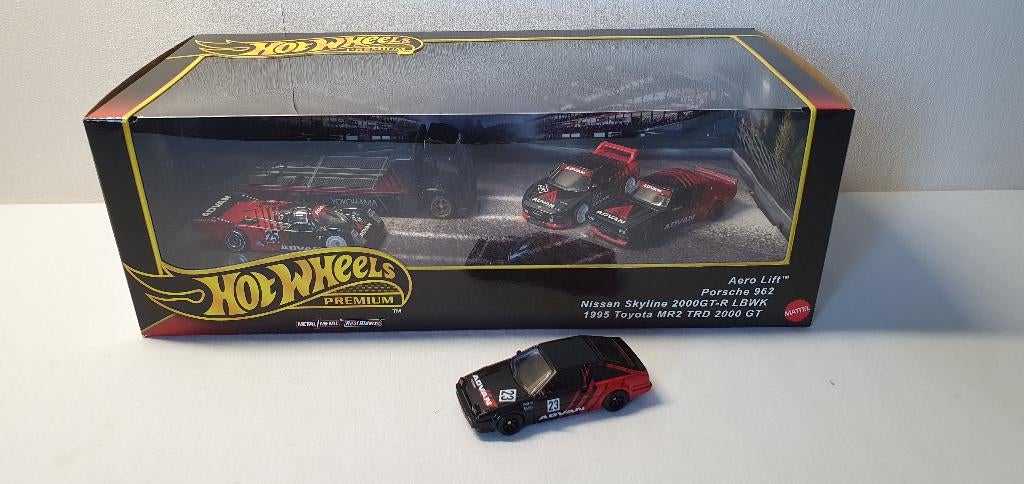 Hot Wheels Premium Set ADVAN Racing Team + AE86, Ophalen of Verzenden, Nieuw, Auto