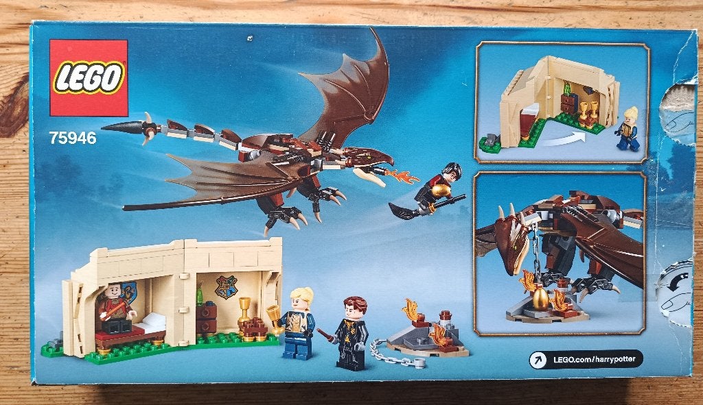 Lego 75946 Harry Potter Hongaars Hoornstaart Toverschool Toe, Lego, Harry Potter, Ophalen of Verzenden, Zo goed als nieuw