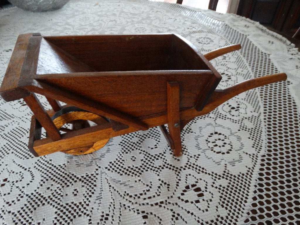 Kruiwagen speelgoed hout lengte 36 cm, Ophalen of Verzenden, Gebruikt