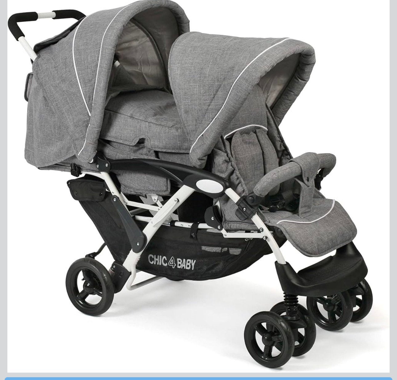Duo kinderwagen, Kinderen en Baby's, Tweelingen en Meerlingen, Ophalen, Zo goed als nieuw, Kinderwagen of Buggy
