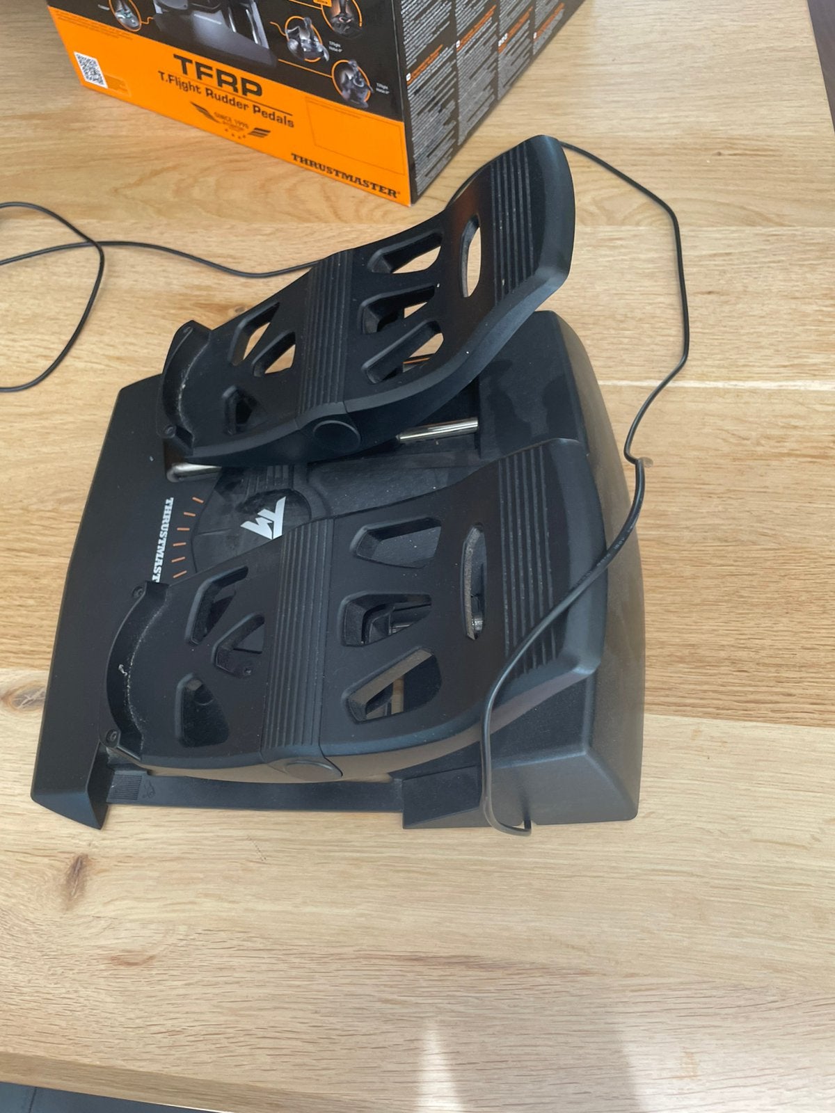 Thrustmaster T.Flight Rudder pedals, Computers en Software, Joysticks, Ophalen, Zo goed als nieuw