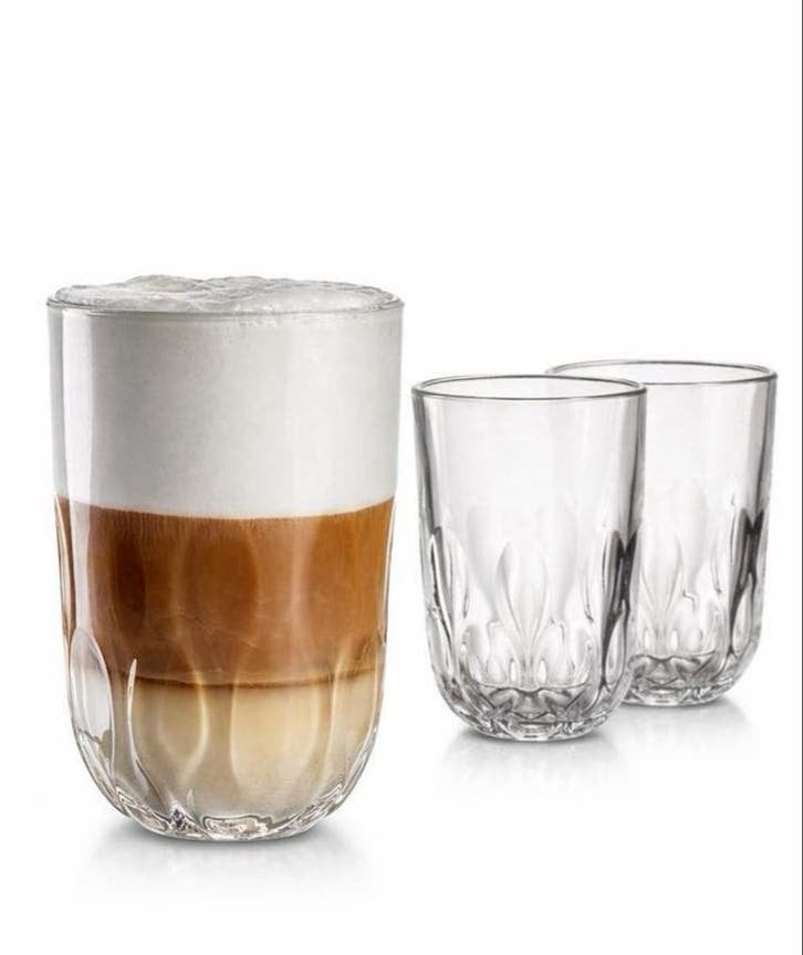 12x Leonardo Gocce Latte Macchiato Glazen - Nieuw!, Ophalen, Nieuw, Glas, Overige merken