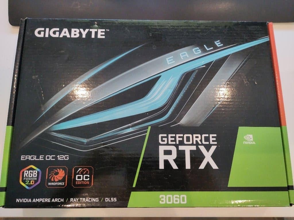 Gpu nvidia rtx 3060 12g, Computers en Software, Videokaarten, Ophalen, Gebruikt, GDDR6, PCI-Express 4