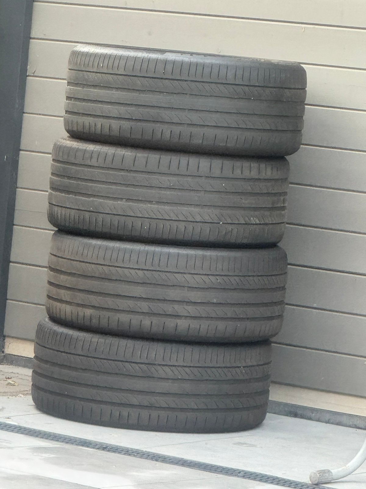 4x 285-40-22 106y continental contisportcontact Dot 2024, Auto-onderdelen, Banden en Velgen, Ophalen, Gebruikt, 285 mm, Overige maten
