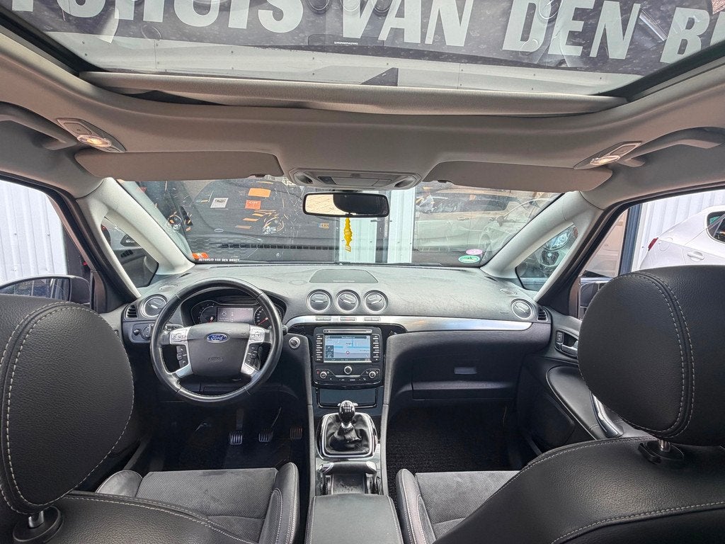 Ford S-Max 1.6 EcoBoost Titanium|Pano|Navi|Clima|Cruise|Trek, Auto's, Ford, Voorwielaandrijving, Gebruikt, Zwart, 4 cilinders