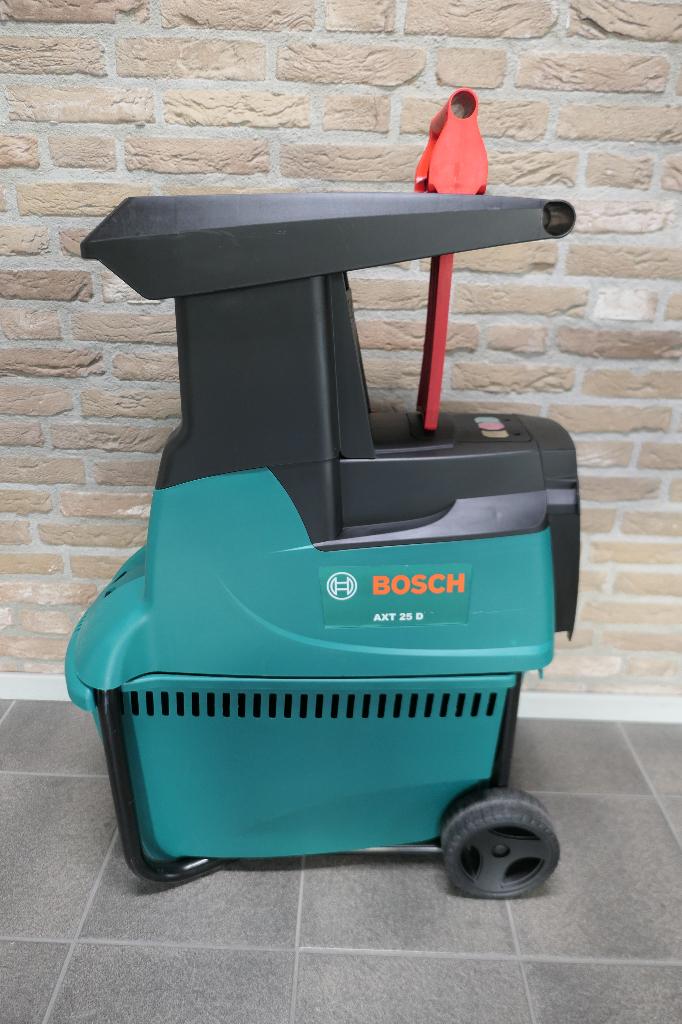 Bosch Elektrische Hakselaar AXT 25D Haxelaar, Gebruikt, Ophalen of Verzenden, BOSCH, Met opvangbak