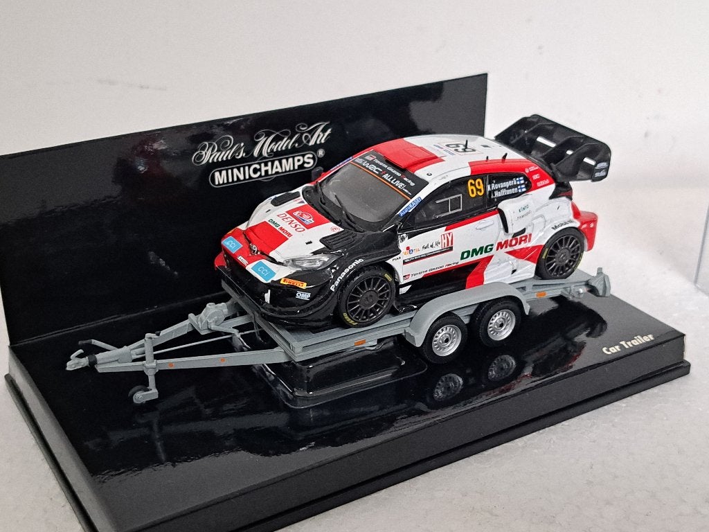 Autoambulance - CarTrailer Minichamps 1/43, Ophalen of Verzenden, Zo goed als nieuw, Overige typen, MiniChamps