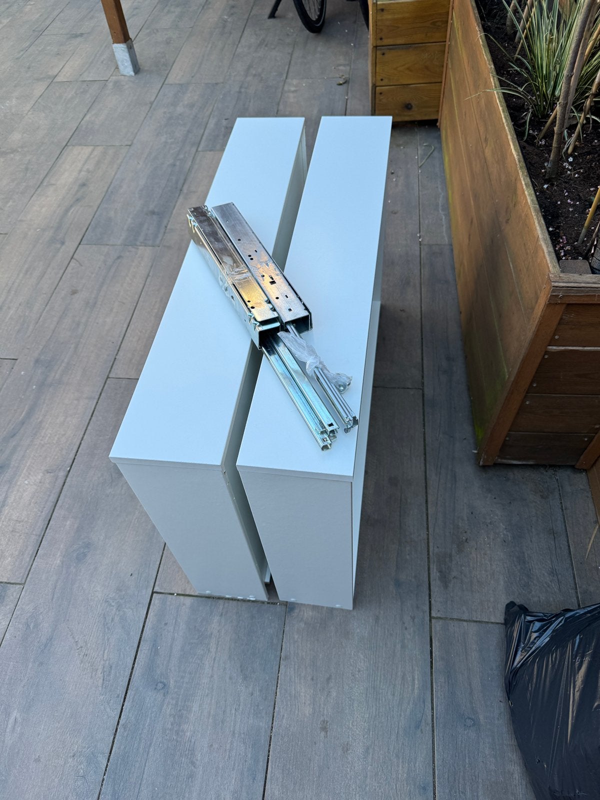Ikea pax wit lades manden en planken komplement, Ophalen, Zo goed als nieuw, 250 cm of meer, Planken