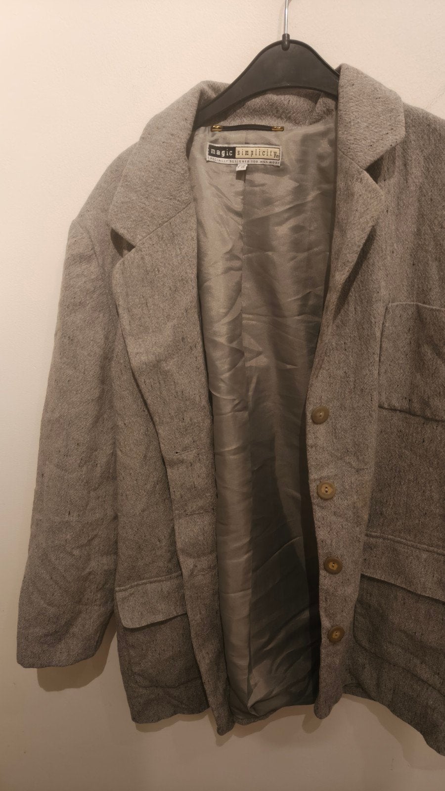 Magic Simplicity blazer Jas - Maat 46, Magic Simplicity, Maat 46/48 (XL) of groter, Ophalen of Verzenden, Grijs