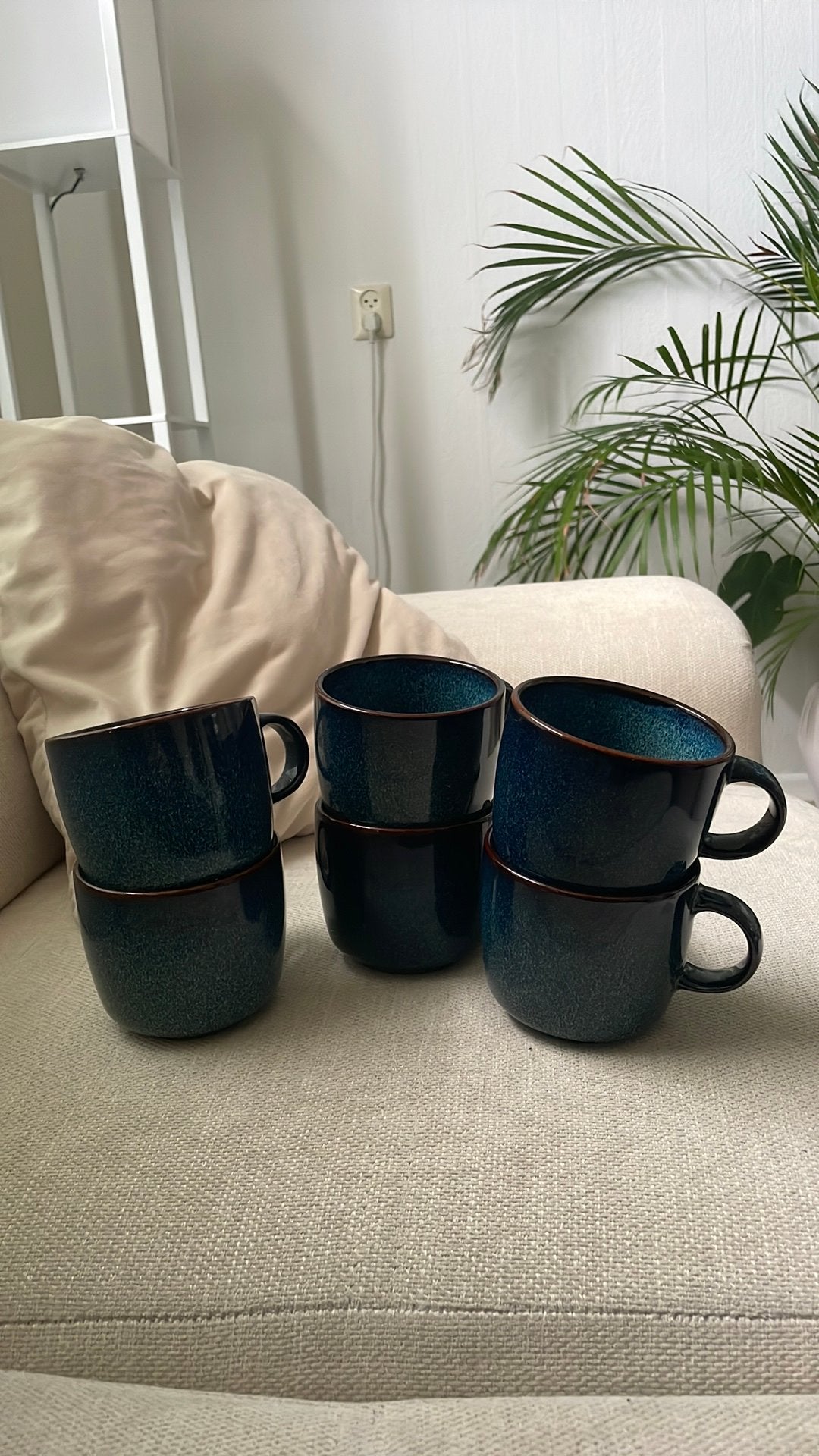 6 Koffiekopjes IKEA, Ophalen, Zo goed als nieuw, Overige stijlen, Kop(pen) en/of Schotel(s)