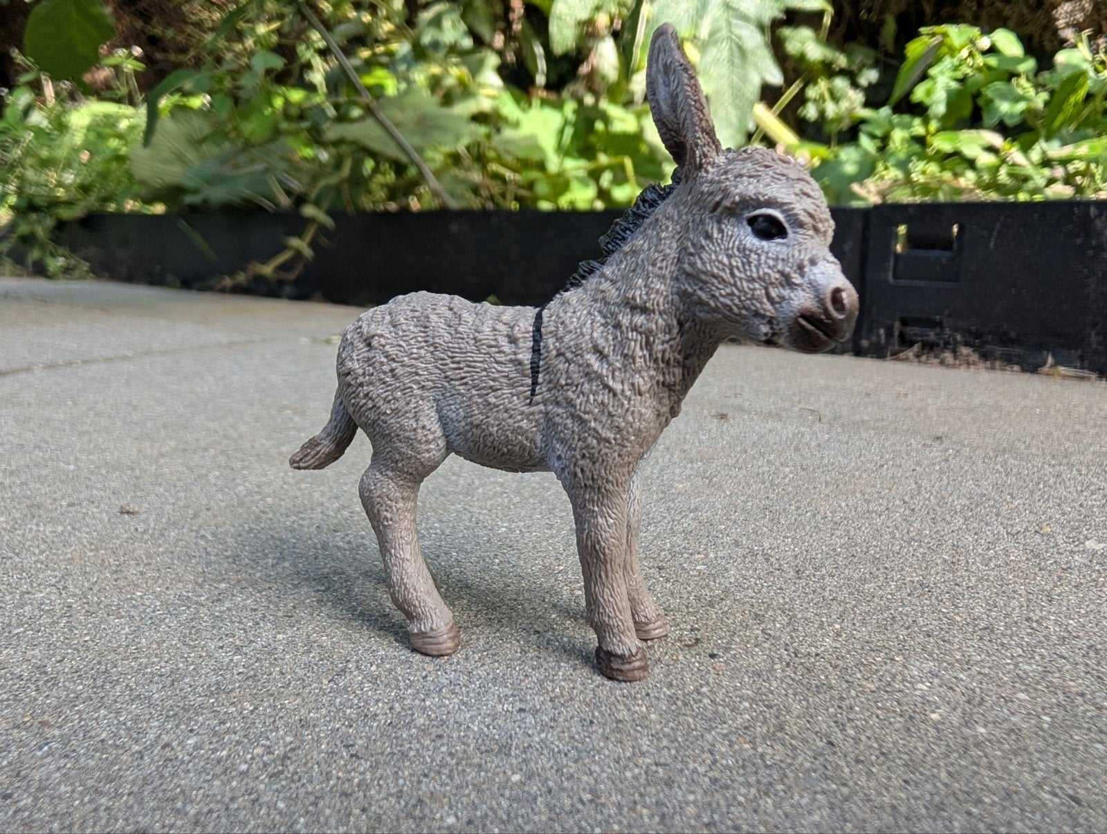 Schleich Ezel Veulen - Realistisch Speelgoed Dierfiguur, Ophalen of Verzenden, Zo goed als nieuw, Jongen of Meisje