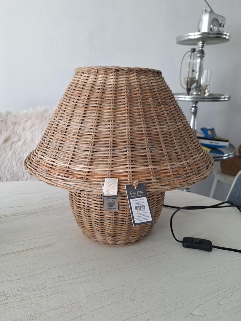 Riviera maison rattan lamp BIEDEN, Ophalen, Nieuw