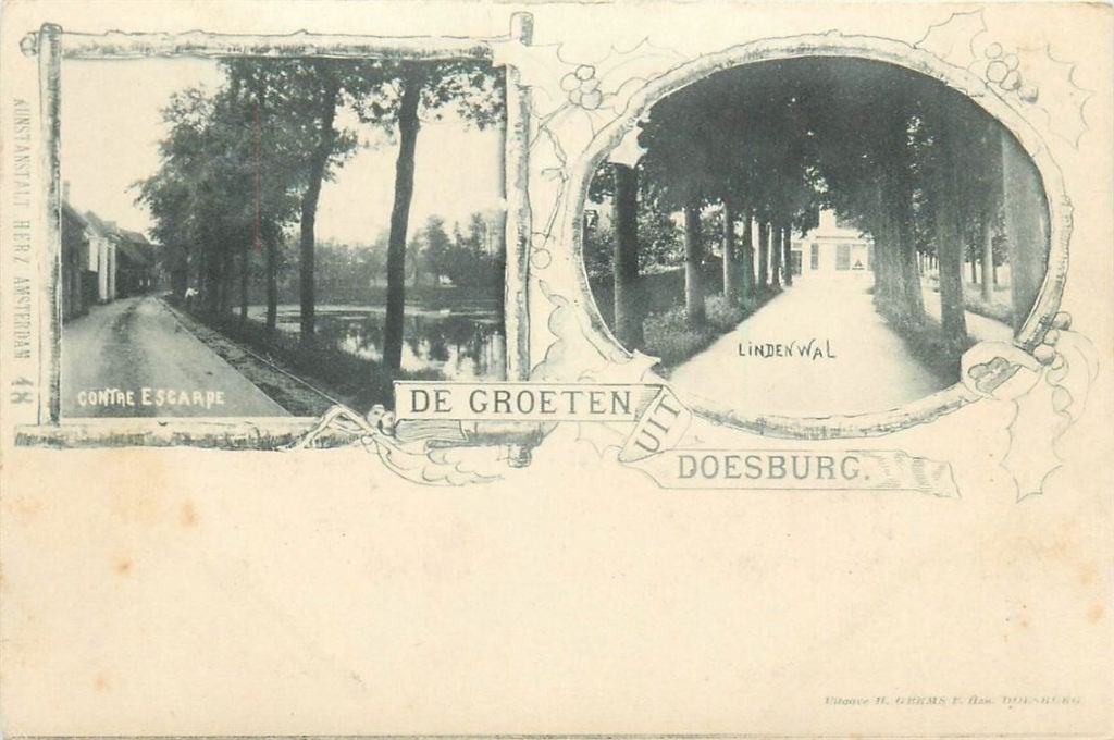 701-253-035 Doesburg, Verzenden, Voor 1920, Gelderland