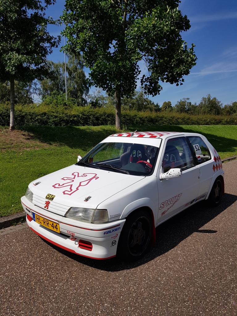 Peugeot 106 1.3 Rallye E2 1994 Wit, Auto's, Voorwielaandrijving, 4 cilinders, 400 kg, Wit