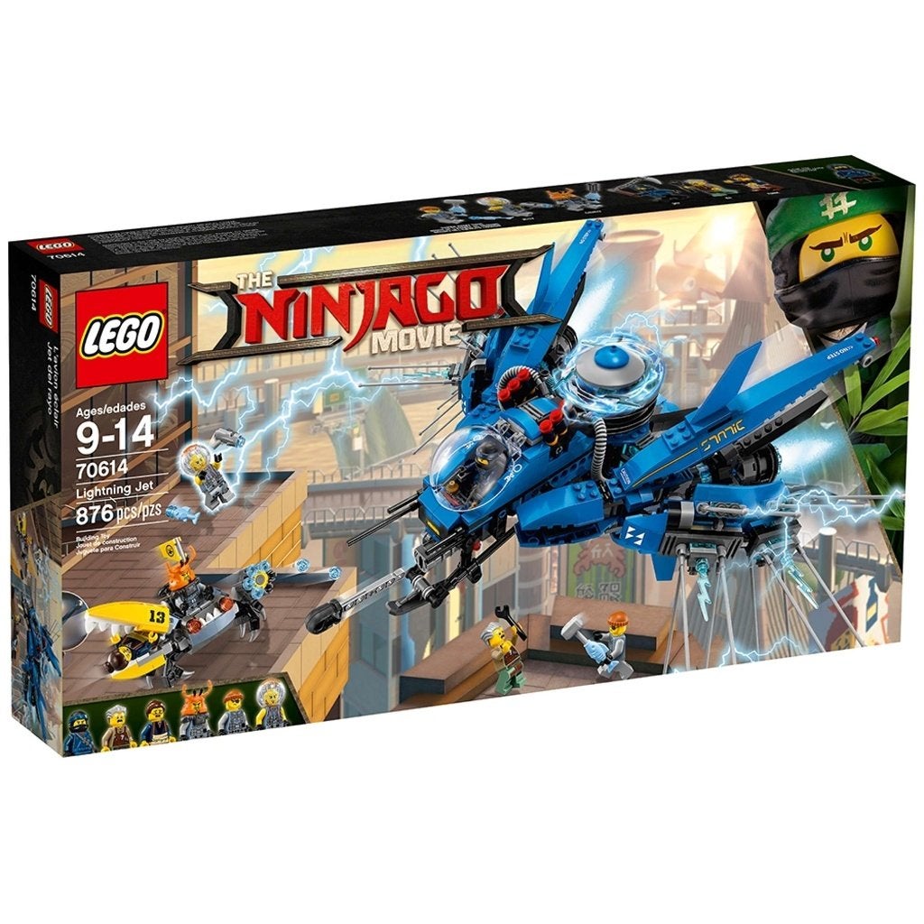 LEGO Ninjago Movie 70614 Bliksemstraal Jet, Ophalen, Lego, Zo goed als nieuw, Compleet