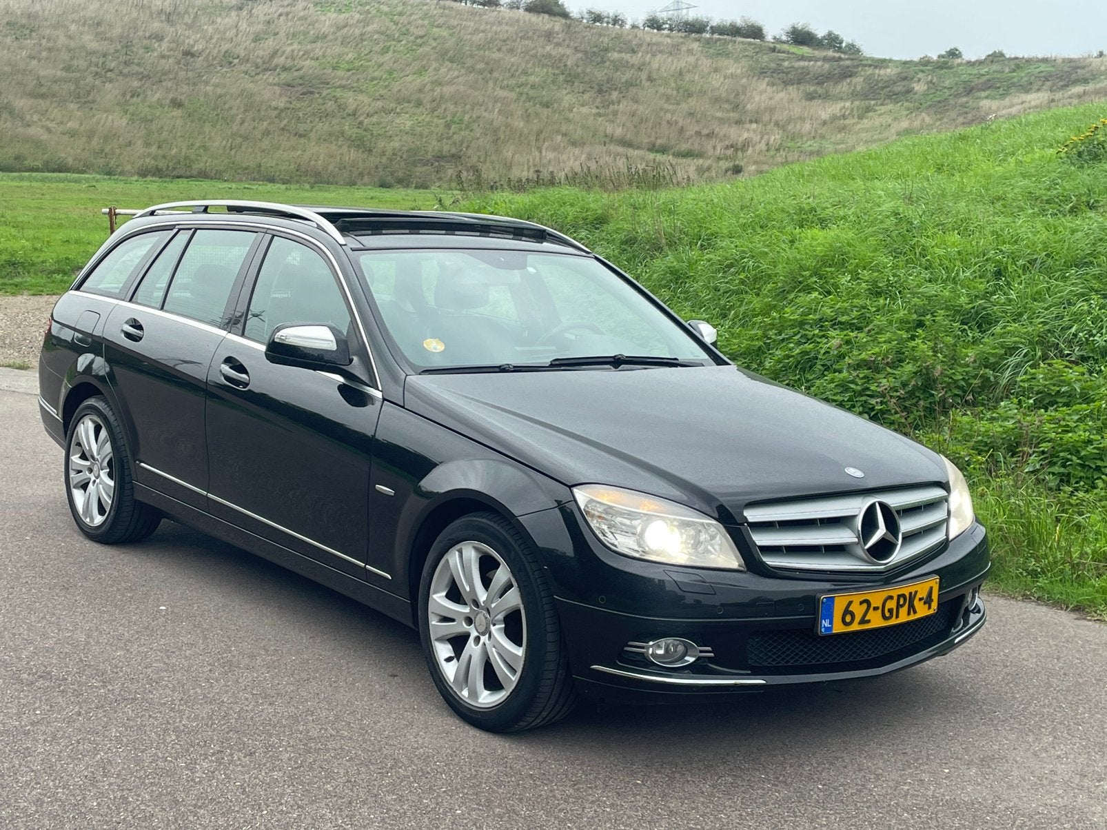 Mercedes-Benz C-Klasse 2.2 CDI C220 Estate AUT 2008 Zwart, Automaat, 1800 kg, 4 cilinders, Zwart