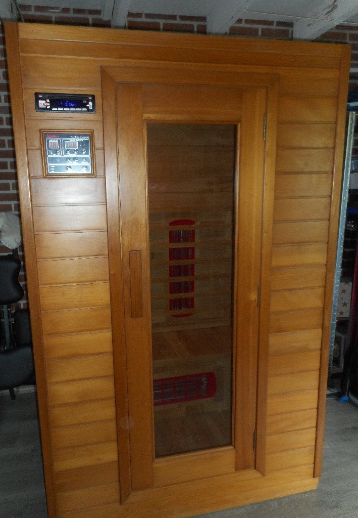 Infrarood cabine, Ophalen, Zo goed als nieuw, Infrarood, Complete sauna