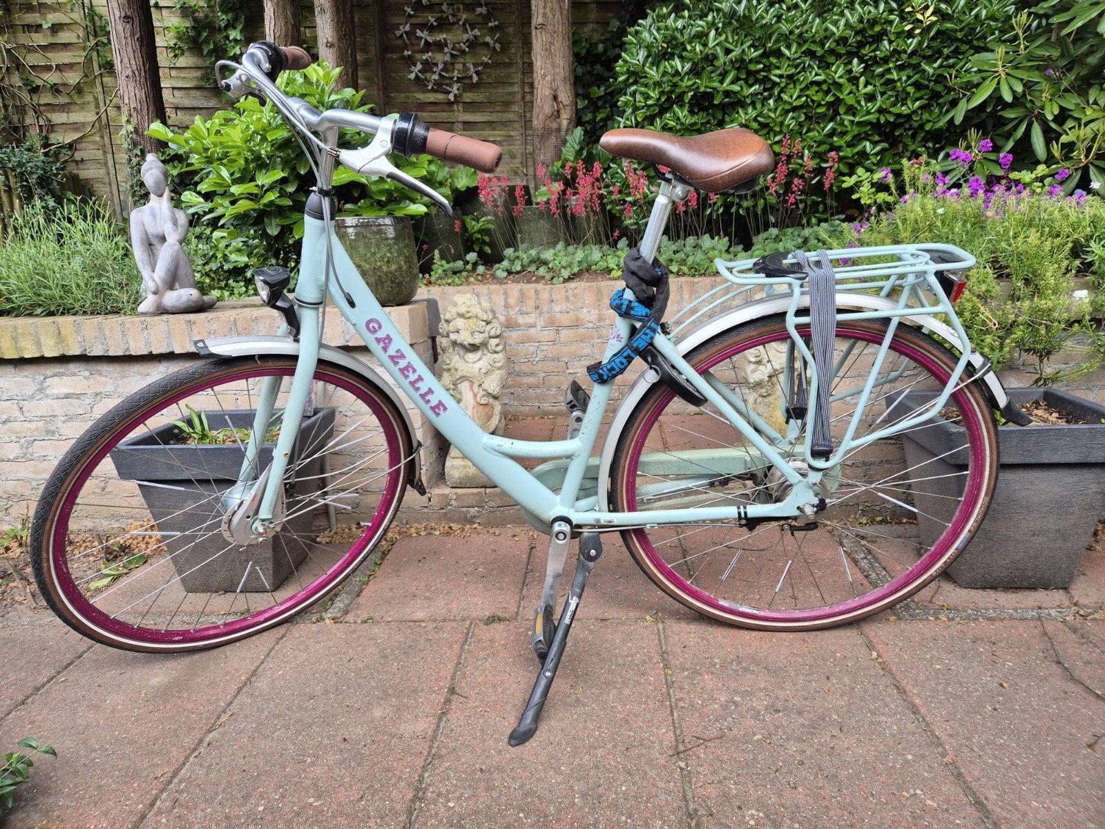 Gazelle Esprit C7 Mystery Green, Ophalen