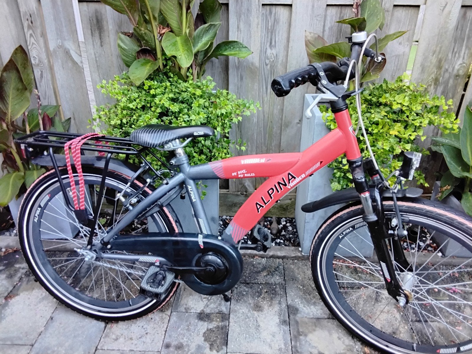 alpina yabber 22 inch., Fietsen en Brommers, Fietsen | Jongens, Ophalen, Terugtraprem, 22 inch, Alpina  yabber