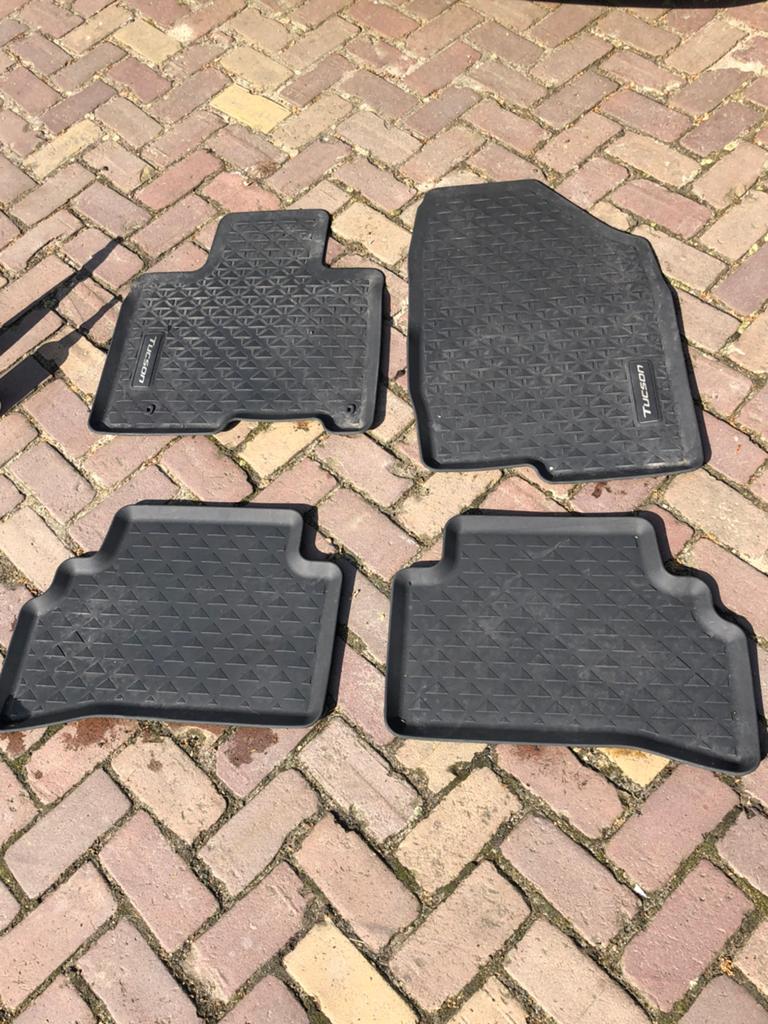 Originele rubberen automatten Hyundai Tucson vanaf 2021, Ophalen of Verzenden, Zo goed als nieuw