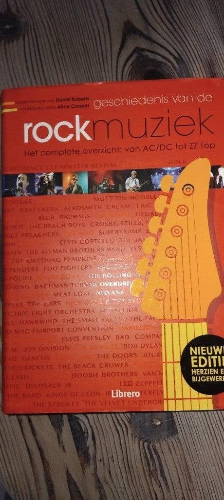 geschiedenis van rockmuziek, Boeken, Ophalen of Verzenden, Zo goed als nieuw