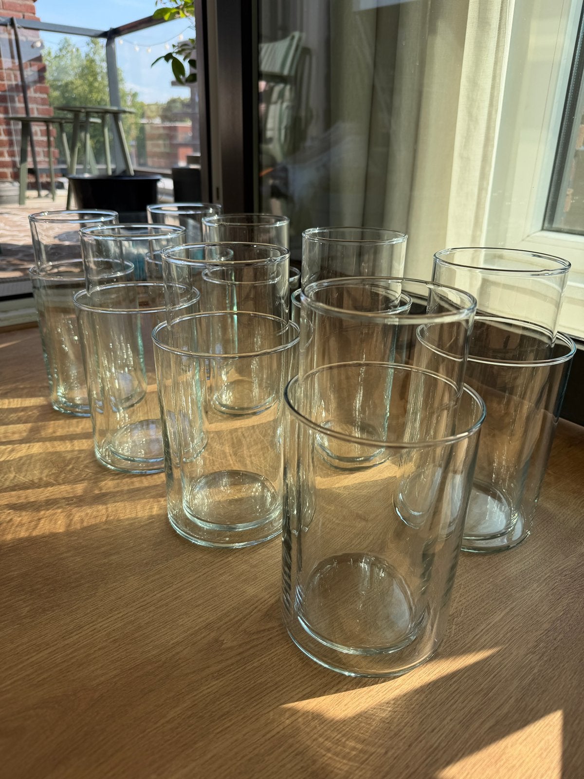 Cylinder vazen ikea, Ophalen, Zo goed als nieuw