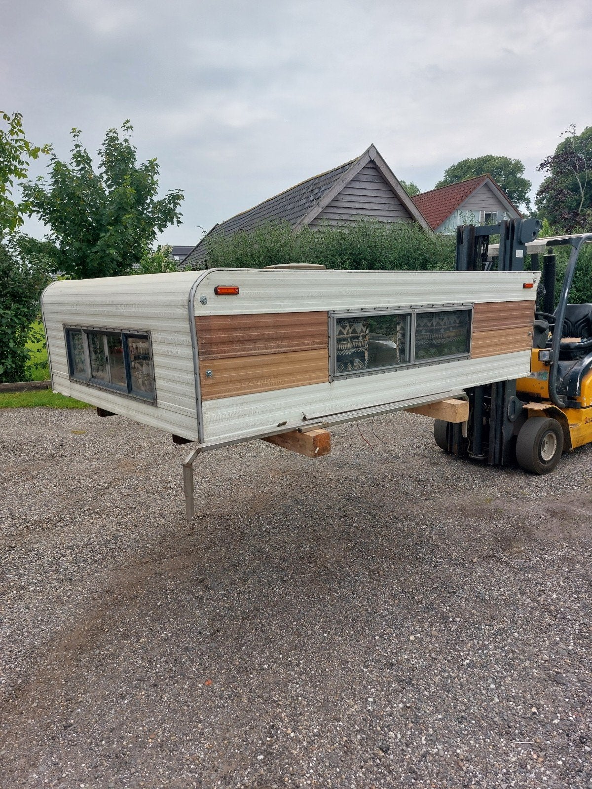 Camper shell afzetunit usa longbed pickup, Particulier, Half-integraal