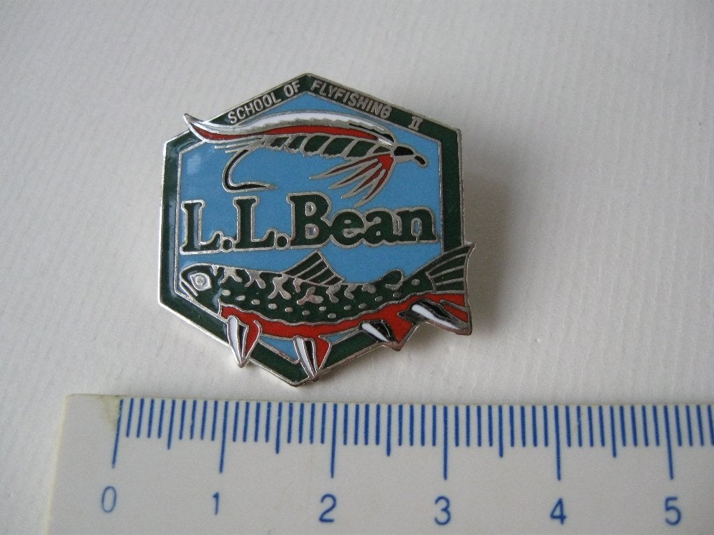 Mooie vliegvis speld LL Bean School of Flyfishing, Watersport en Boten, Ophalen of Verzenden, Nieuw, Overige typen