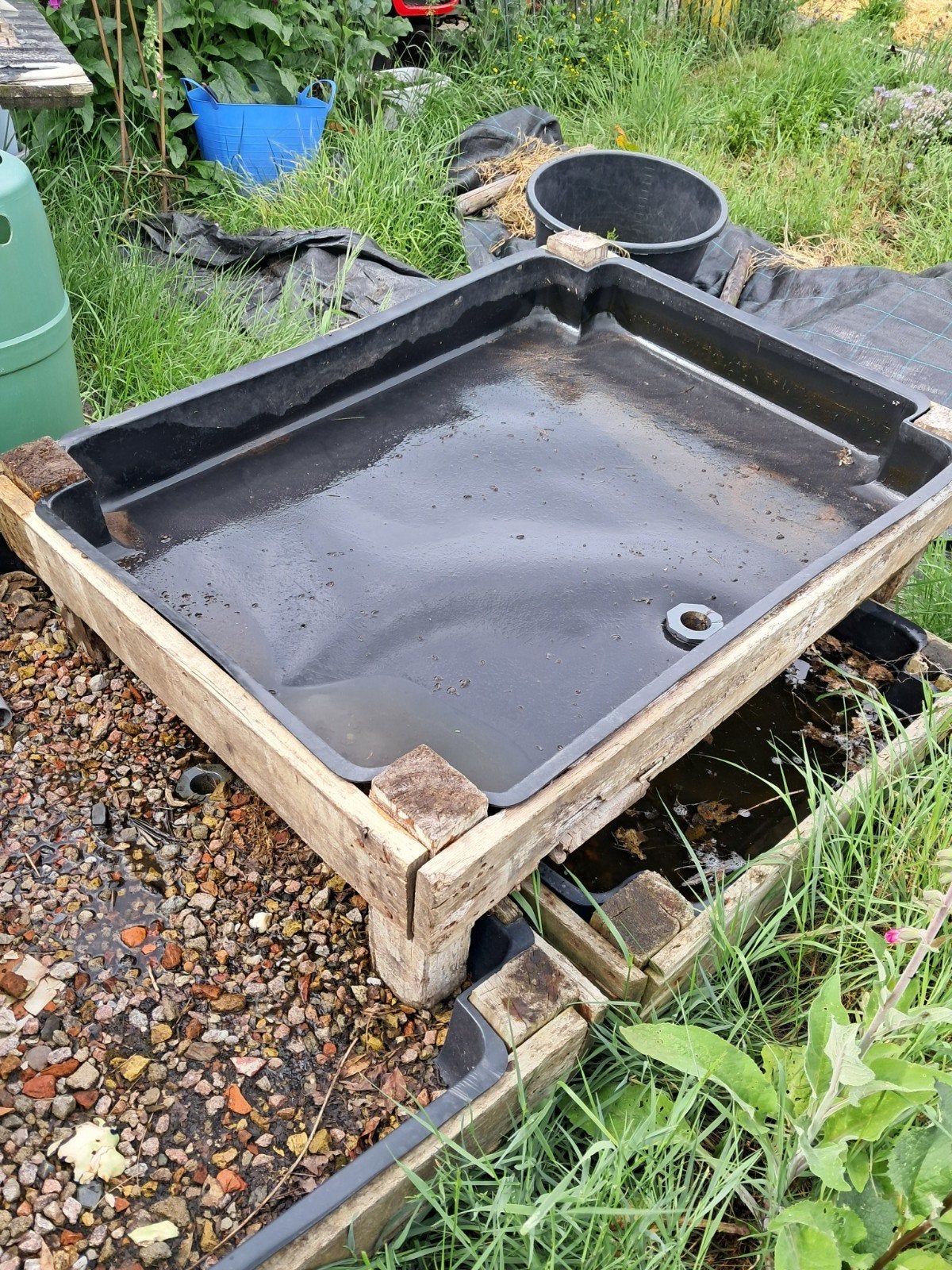 Plant tafel, Ophalen, Gebruikt