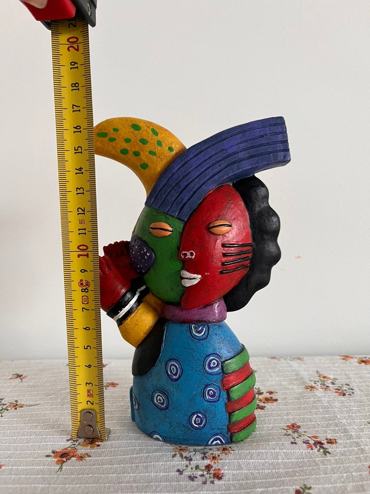 "El Pintor" door Clemens Briels uit 2012, 16 cm, Meerkleurig, Beeld, Ophalen of Verzenden
